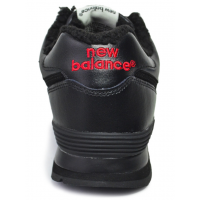 New Balance 574 All Black зимние