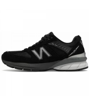 New Balance 990 замшевые черные
