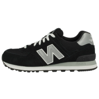 New Balance 574 черные с серым