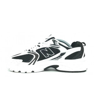 Кроссовки New Balance 530 белые с черными вставками