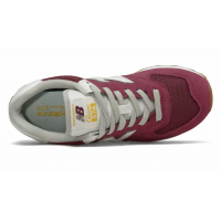 New Balance кроссовки 574 Vintage Brights женские бордовые