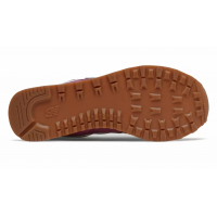 New Balance кроссовки 574 Vintage Brights женские бордовые