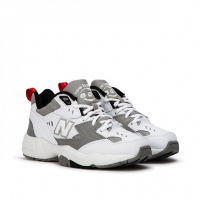 Кроссовки New Balance 608 белые с серым