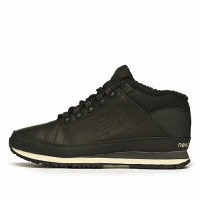 Кроссовки New Balance 754 Fur Leather с мехом черные