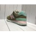 New Balance кроссовки 574 зеленые с розовым