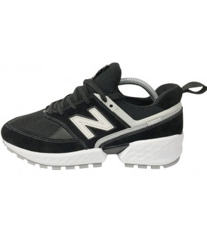 New Balance кроссовки 574 Classic черные с белым