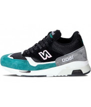 Кроссовки New Balance мужские 1500 черные с бирюзовым