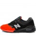 Кроссовки New Balance 997 кожаные черно-красные