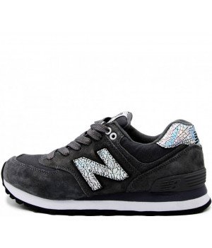 Мужские кроссовки New Balance 574 Shattered Pearl темно-серые