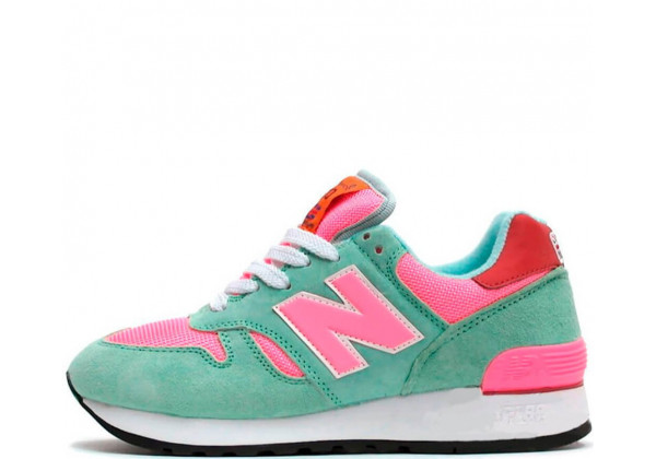 Кроссовки New Balance женские 670 мятные с розовым