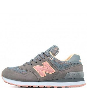 Кроссовки New Balance женские 574 серо-голубые