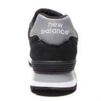 New Balance 574 черные с серым