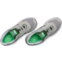 New Balance кроссовки 574 серые с зеленым 