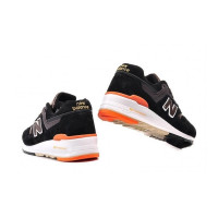 Кроссовки New Balance 997 черно-оранжевые 